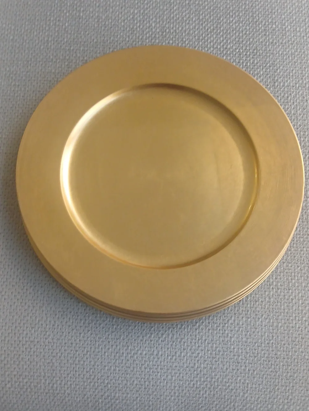 Gold Decorative Party Coasters - Set of 4